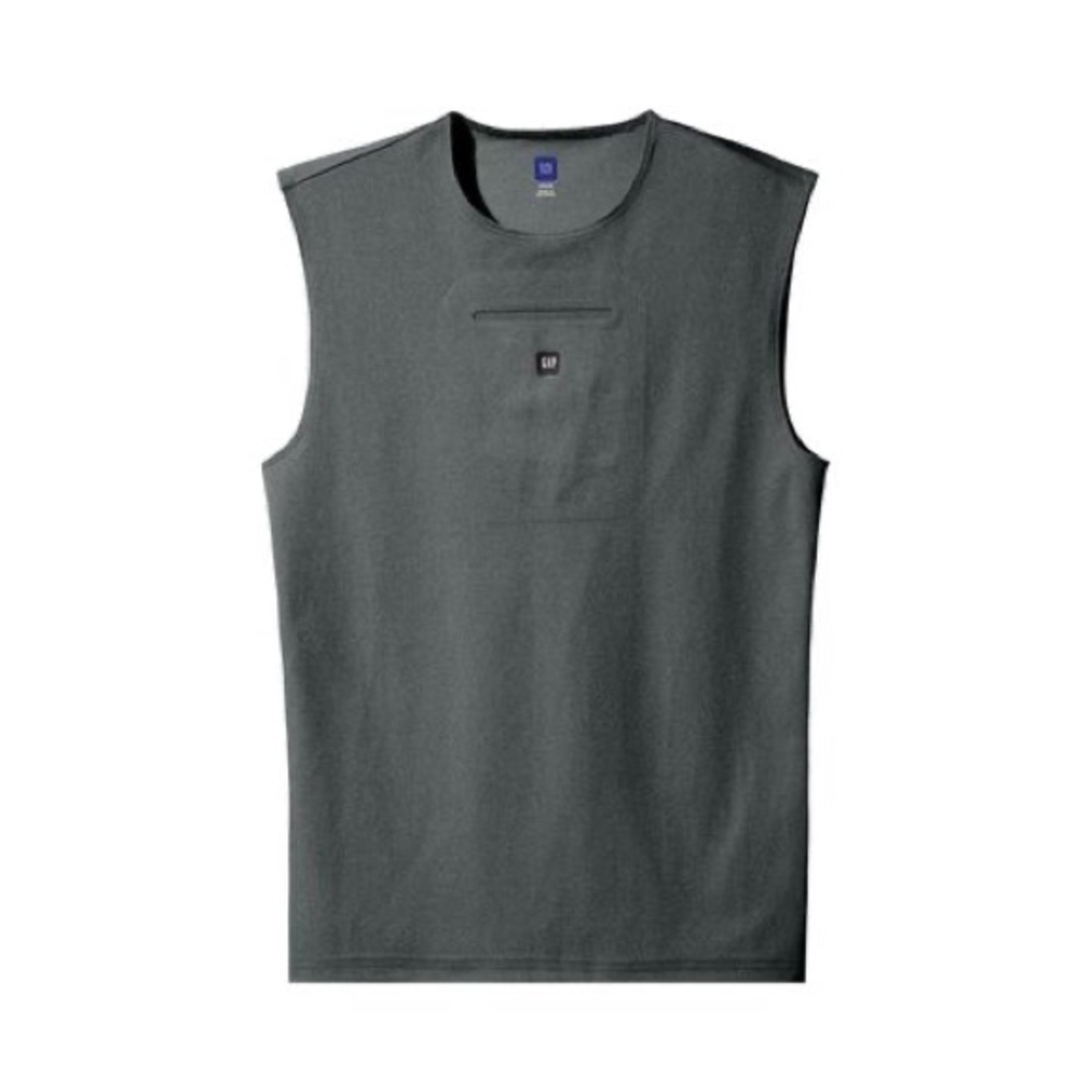 Yeezy Gap Engineered by Balenciaga Sleeveless Second Skin 'Dark Green' NIB